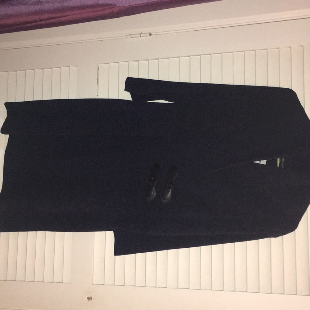 Blue/black dress, size 12